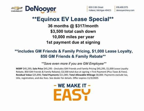 2025 Chevrolet Equinox EV RS