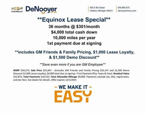 2026 Chevrolet Equinox 1LT