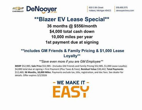 2026 Chevrolet Blazer EV AWD LT