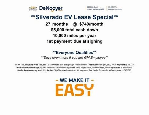 2026 Chevrolet Silverado EV LT
