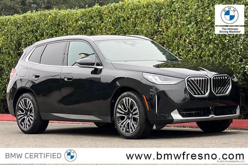 Black Sapphire Metallic 2025 BMW X3