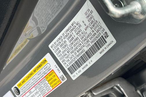 Lunar Silver Metallic 2024 Honda Civic Sport