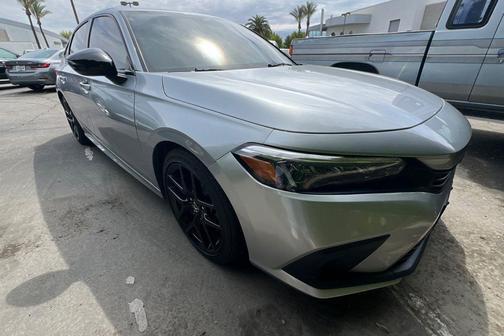 Lunar Silver Metallic 2024 Honda Civic Sport