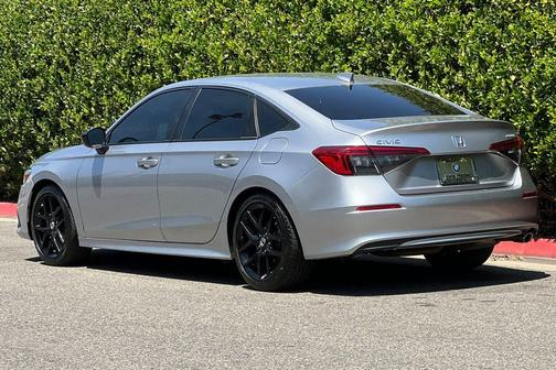 Lunar Silver Metallic 2024 Honda Civic Sport