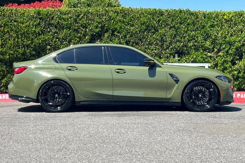 Isle of Man Green Metallic 2023 BMW M3 Base