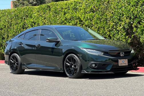 Green 2018 Honda Civic Touring