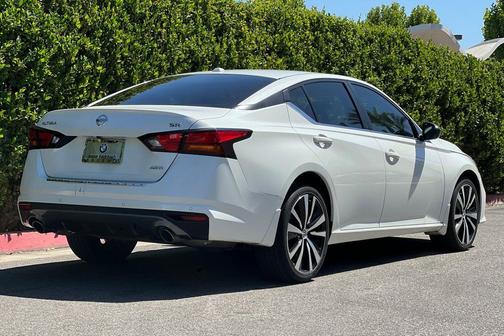 Pearl White 2021 Nissan Altima SR Intelligent AWD