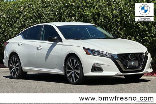 Pearl White 2021 Nissan Altima SR Intelligent AWD