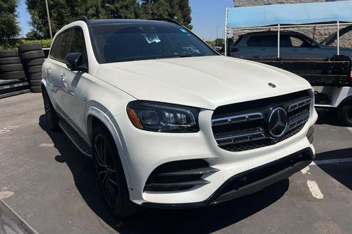 Diamond White Metallic 2021 Mercedes-Benz GLS 580 4MATIC