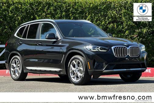 Black Sapphire Metallic 2024 BMW X3 xDrive30i