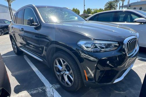 Black Sapphire Metallic 2024 BMW X3 xDrive30i