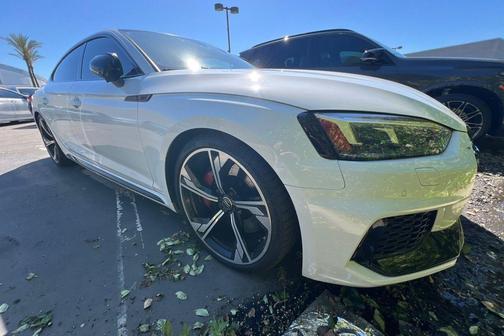 Glacier White Metallic 2019 Audi RS 5 2.9T