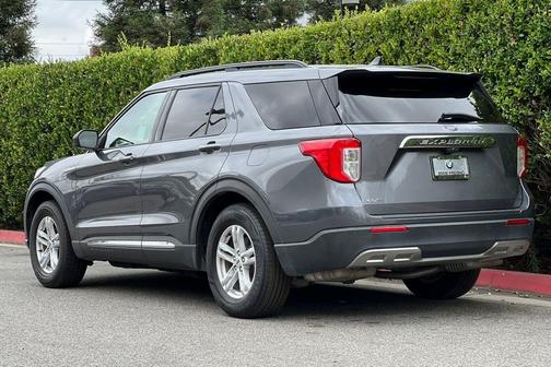 Grey 2021 Ford Explorer XLT