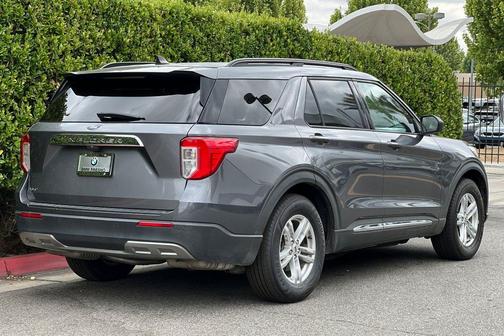 Grey 2021 Ford Explorer XLT