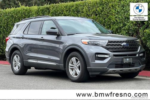 Grey 2021 Ford Explorer XLT