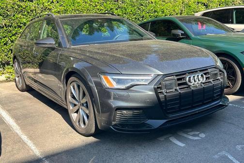 Manhattan Gray Metallic 2024 Audi A6 55 Premium Plus