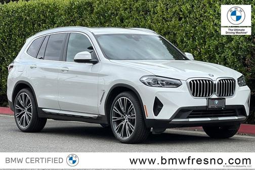 Alpine White 2023 BMW X3 xDrive30i