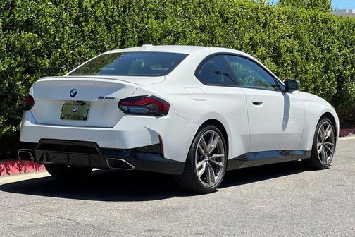 White 2024 BMW M240 i