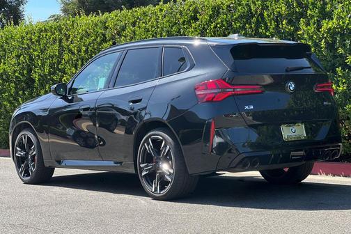 Black Sapphire Metallic 2025 BMW X3 M50 xDrive