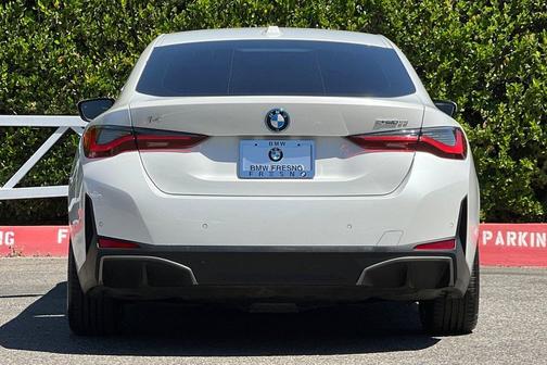 White Metallic 2023 BMW i4 Gran Coupe eDrive35