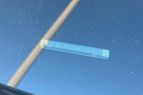 Super White 2021 Toyota RAV4 LE