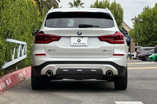 White Metallic 2020 BMW X3 xDrive30i
