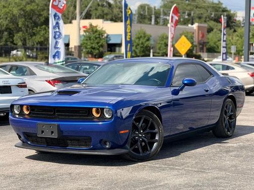 Blue 2019 Dodge Challenger GT