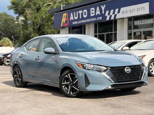 Gray 2024 Nissan Sentra SV