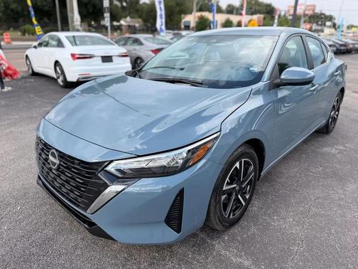 Gray 2024 Nissan Sentra SV
