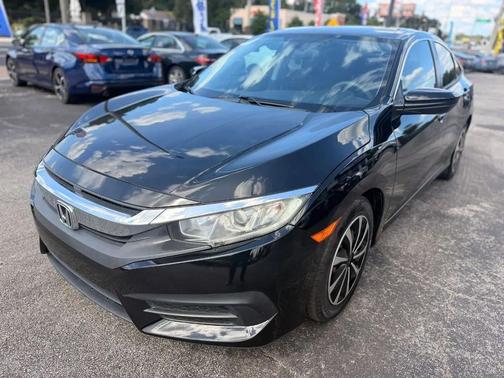 Crystal Black Pearl 2018 Honda Civic LX
