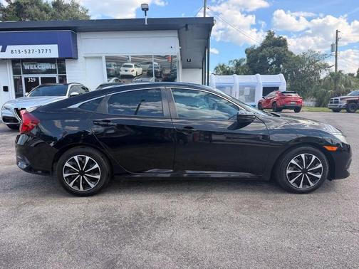 Crystal Black Pearl 2018 Honda Civic LX
