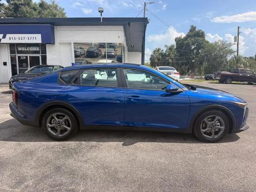 Blue 2025 Kia K4 LXS