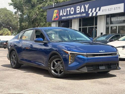 Blue 2025 Kia K4 LXS