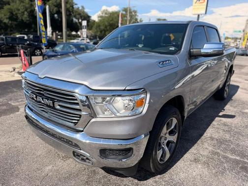 Billet Silver Metallic Clearcoat 2024 RAM 1500 Laramie
