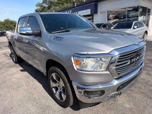 Billet Silver Metallic Clearcoat 2024 RAM 1500 Laramie