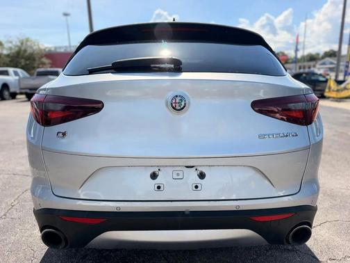 Silverstone Gray Metallic 2019 Alfa Romeo Stelvio Ti Sport