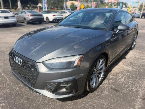 Gray 2025 Audi A5 Sportback 45 S Line Premium