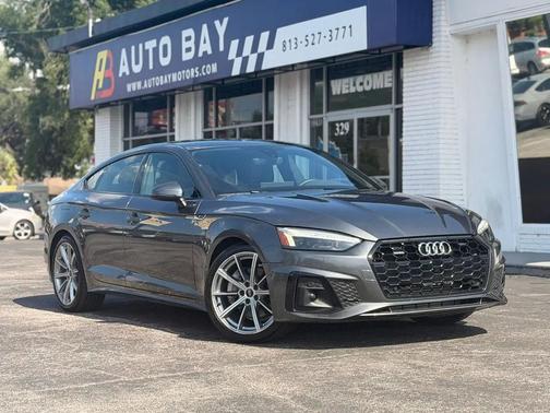 Gray 2025 Audi A5 Sportback 45 S Line Premium