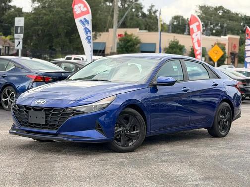 Intense Blue 2023 Hyundai ELANTRA SEL