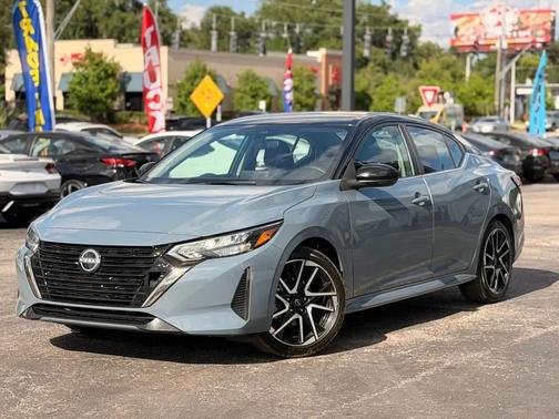 Gray 2025 Nissan Sentra SR