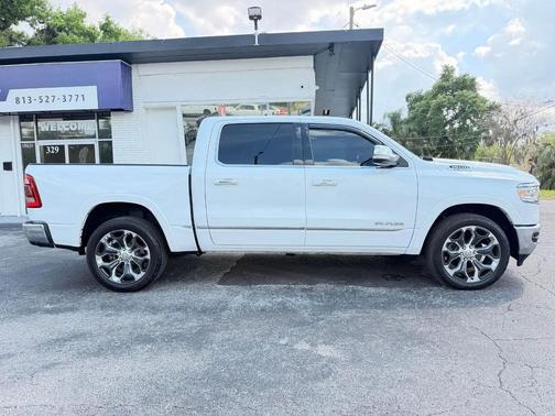 White 2019 RAM 1500 Limited