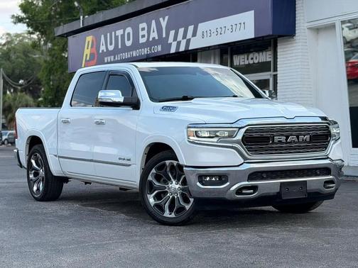 White 2019 RAM 1500 Limited