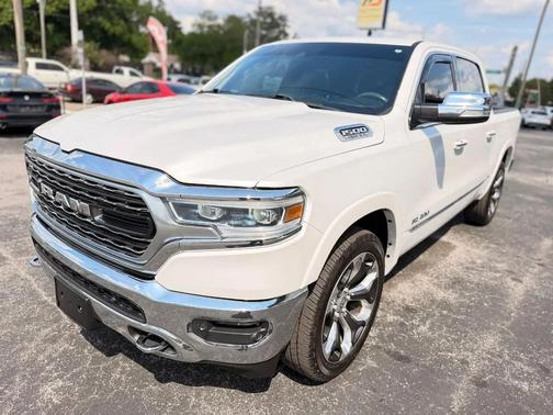 White 2019 RAM 1500 Limited