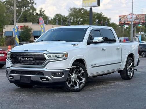 White 2019 RAM 1500 Limited
