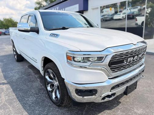White 2019 RAM 1500 Limited