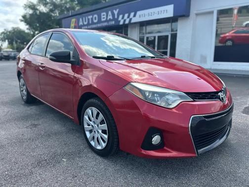 Barcelona Red Metallic 2015 Toyota Corolla S Plus