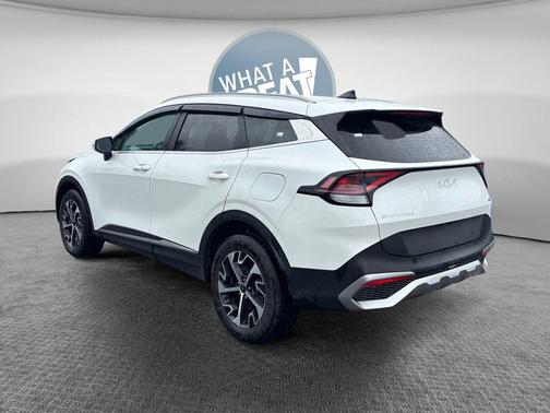 Snow White Pearl 2023 Kia Sportage Hybrid EX