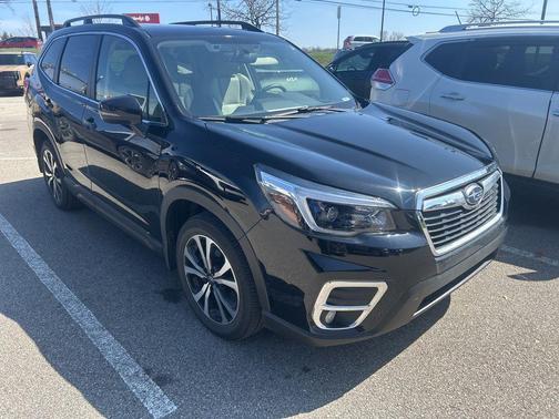 Crystal Black Silica 2021 Subaru Forester Limited
