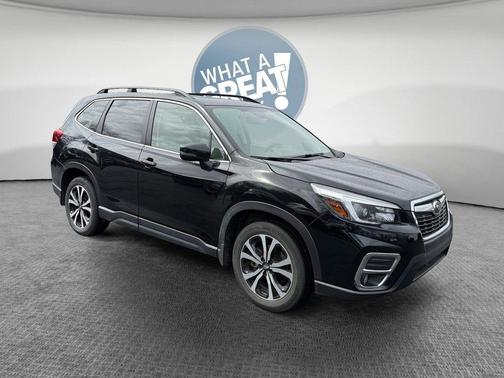 Crystal Black Silica 2021 Subaru Forester Limited