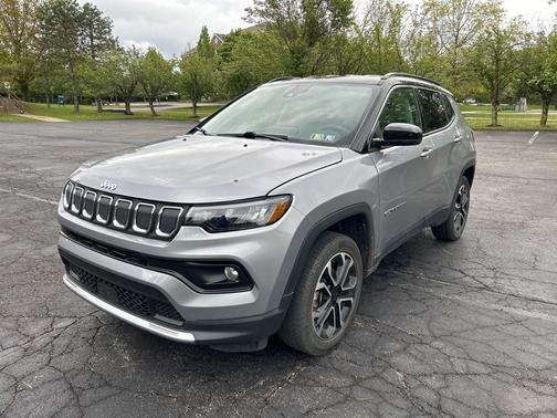 Billet Silver Metallic Clearcoat 2022 Jeep Compass Limited
